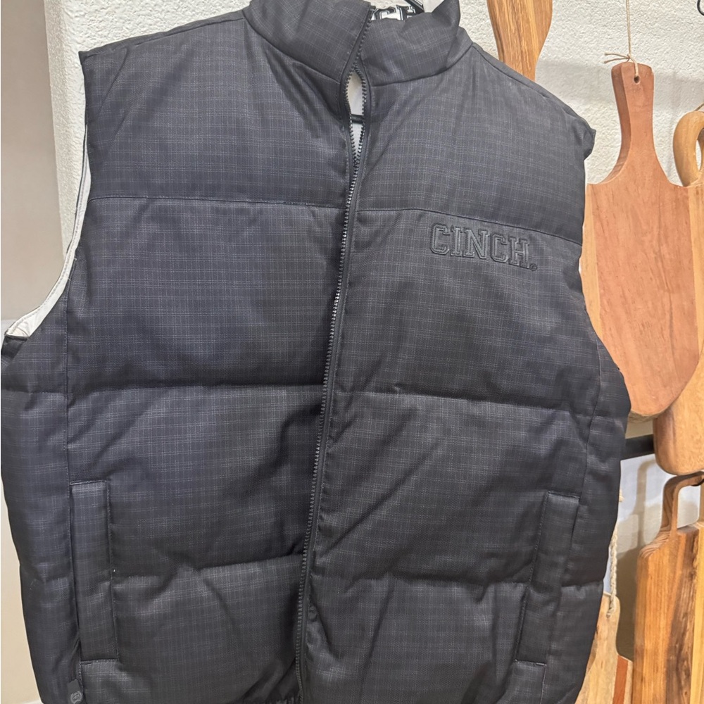Cinch Charcoal Puffer Vest